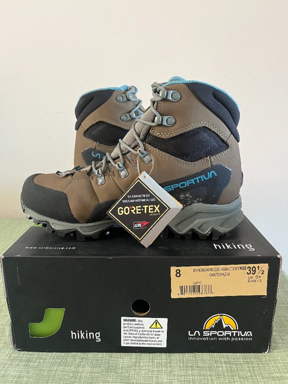 Nucleo High II GTX Boot Oak/Topaz - Women's 8/39.5